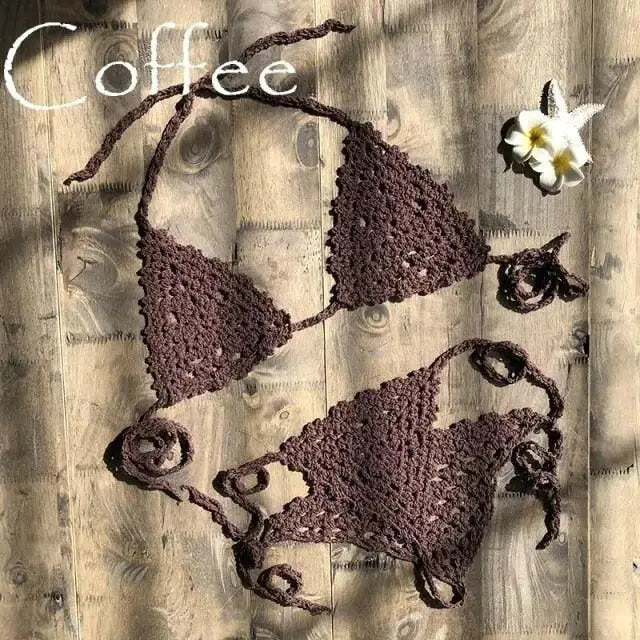 Lulu Crochet Micro Bikini
