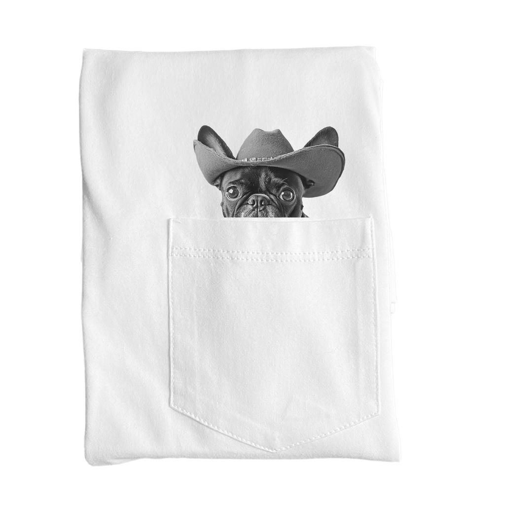 Ready-Made Peeking Pet Pocket Tee