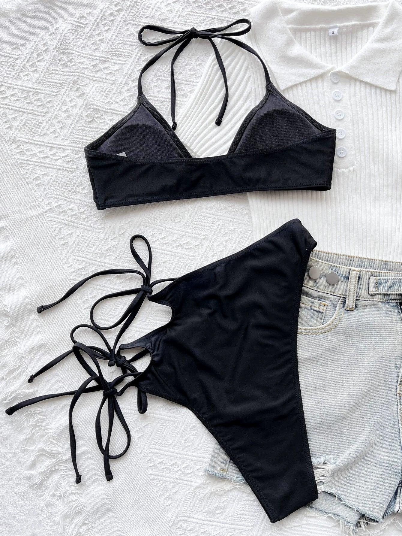 Trendy High Waist Sexy Bikini