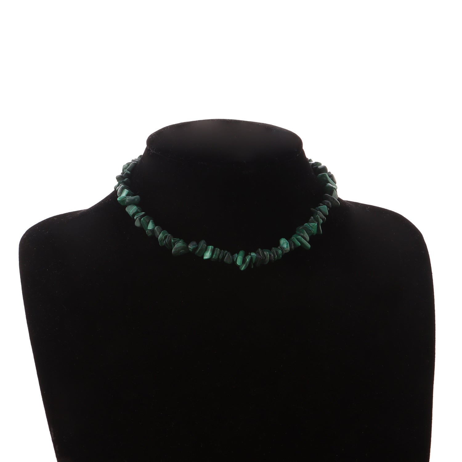 Irregular Natural Crushed Stone Necklace for Women