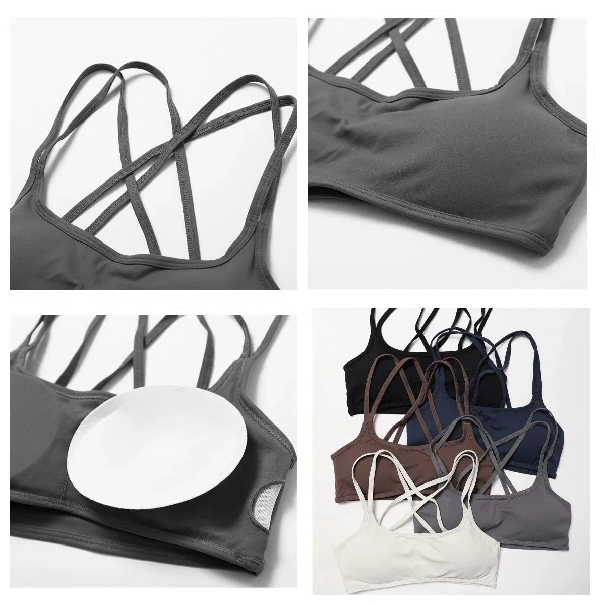Yoga Lined Fitness Bra
