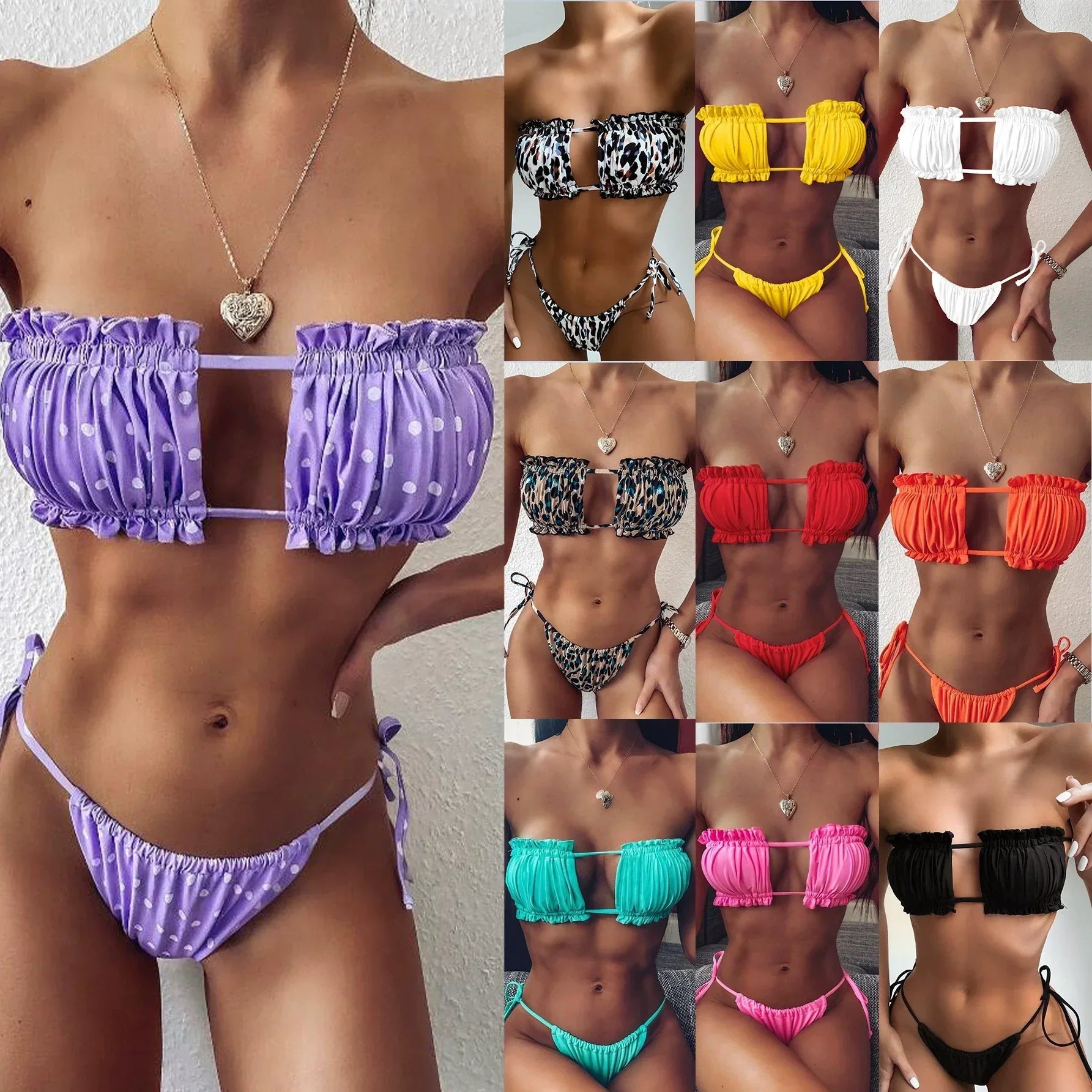Candy Crush Bandeau Bikini