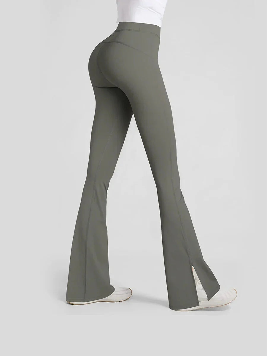 High Waist Flared Yoga Pants