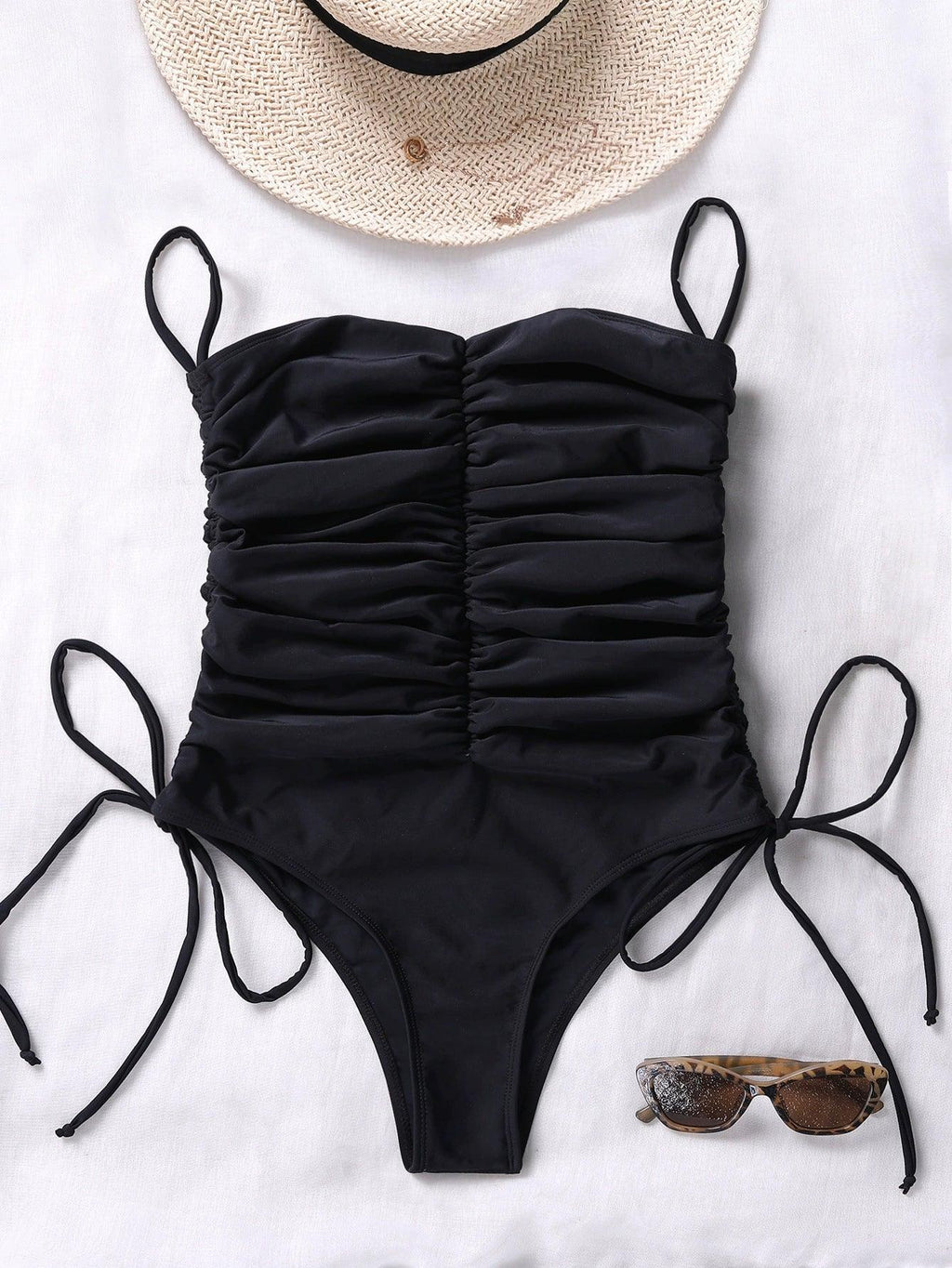 Slimming Ruched High Cut Monokini