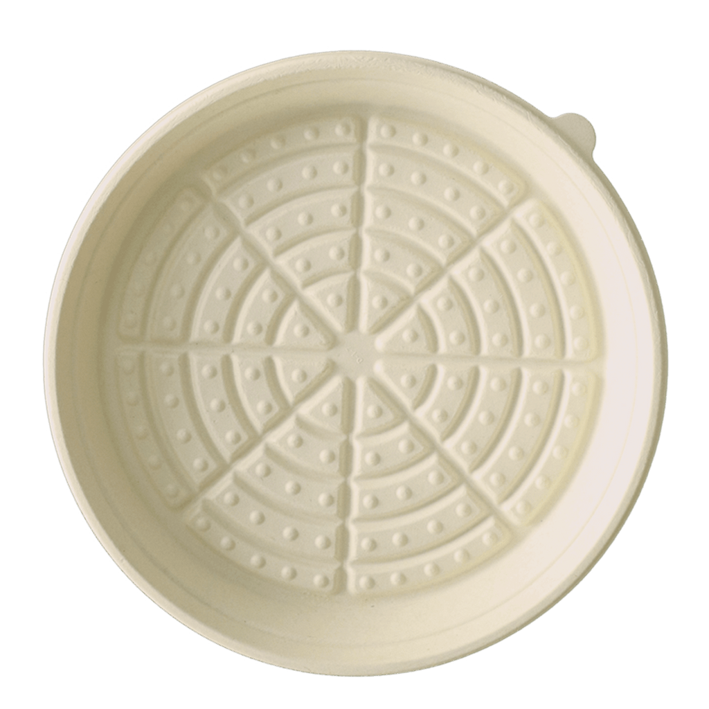 World Centric 10" PizzaRound Tray - Lid sold separately (QTY:200)