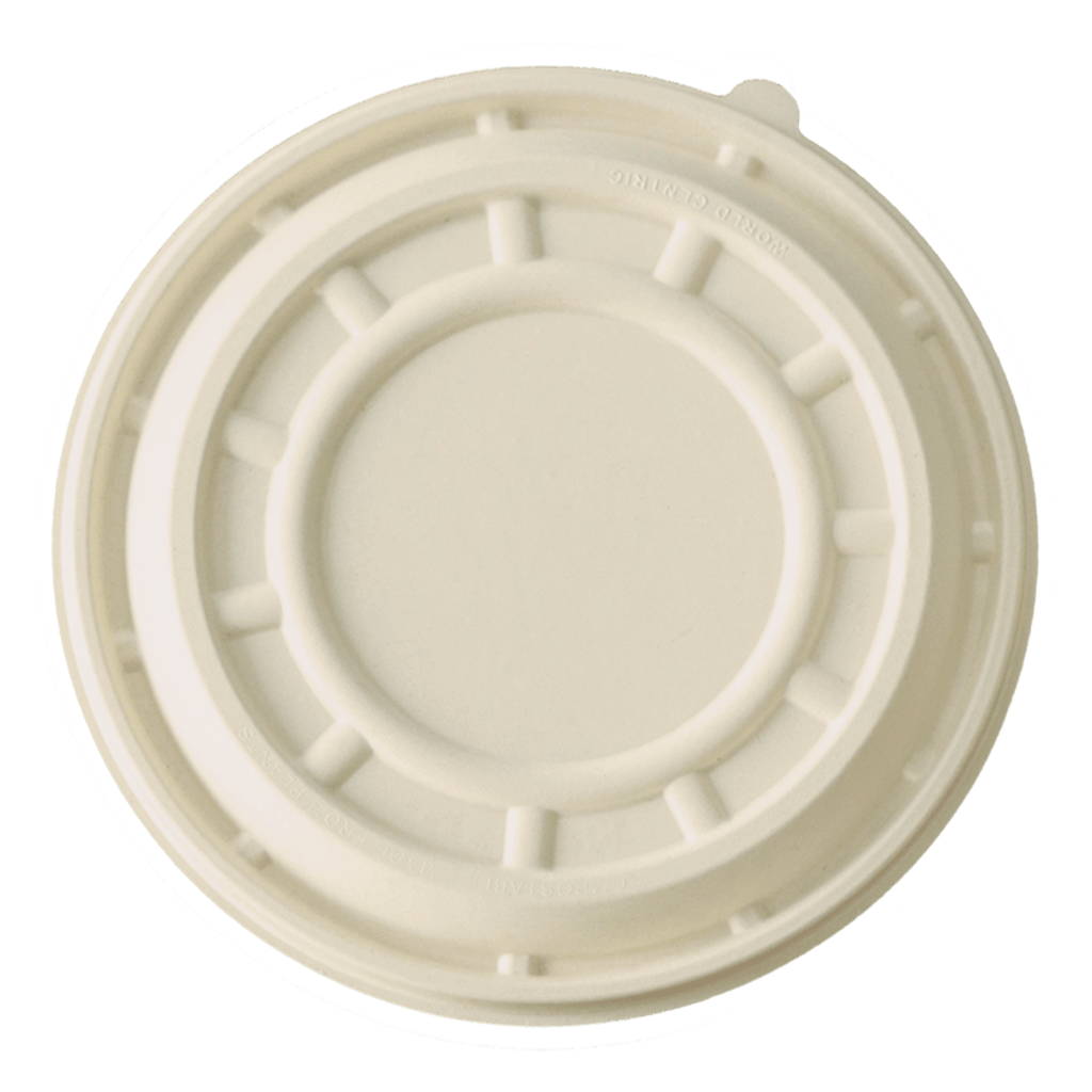 World Centric LID Fiber 10" PizzaRound - Base sold separately (QTY:200)