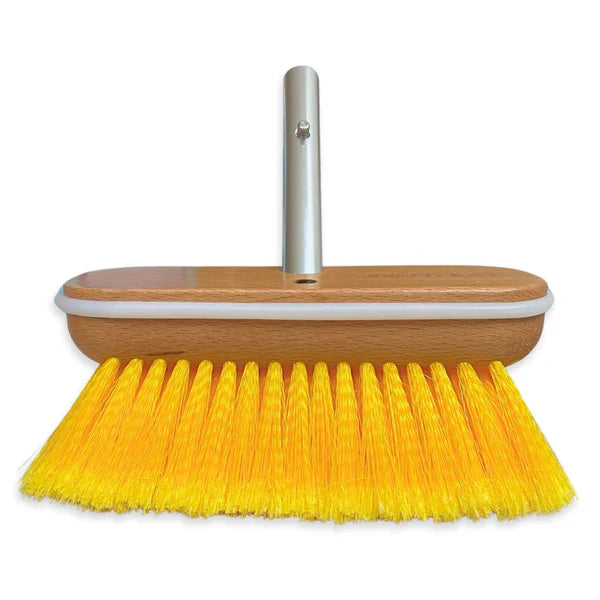 Soft Bristle Boat Brush Head - 9" Yellow