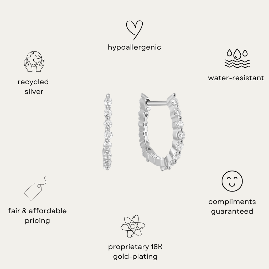 Vanna Vermeil Earrings