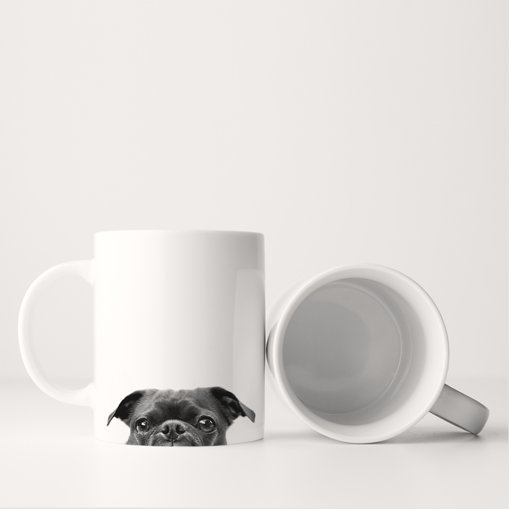 Peeking Pet Ready-Made Coffee Mug
