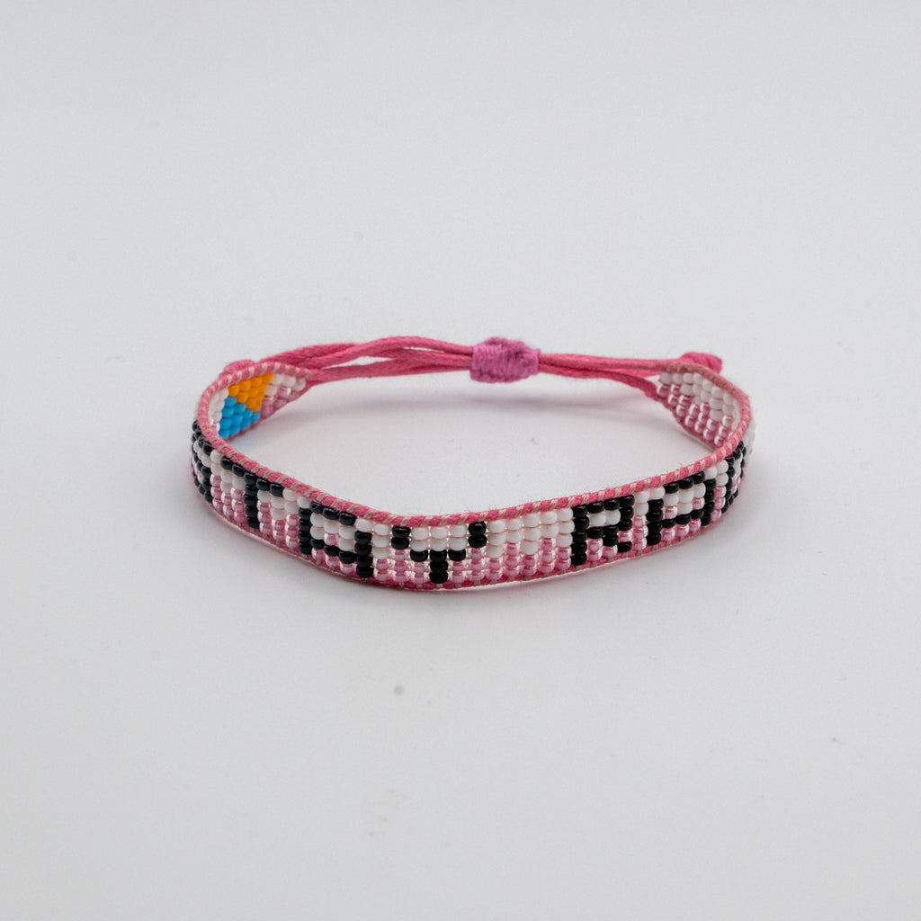 Stay Rad Beaded Bracelet [Handmade]