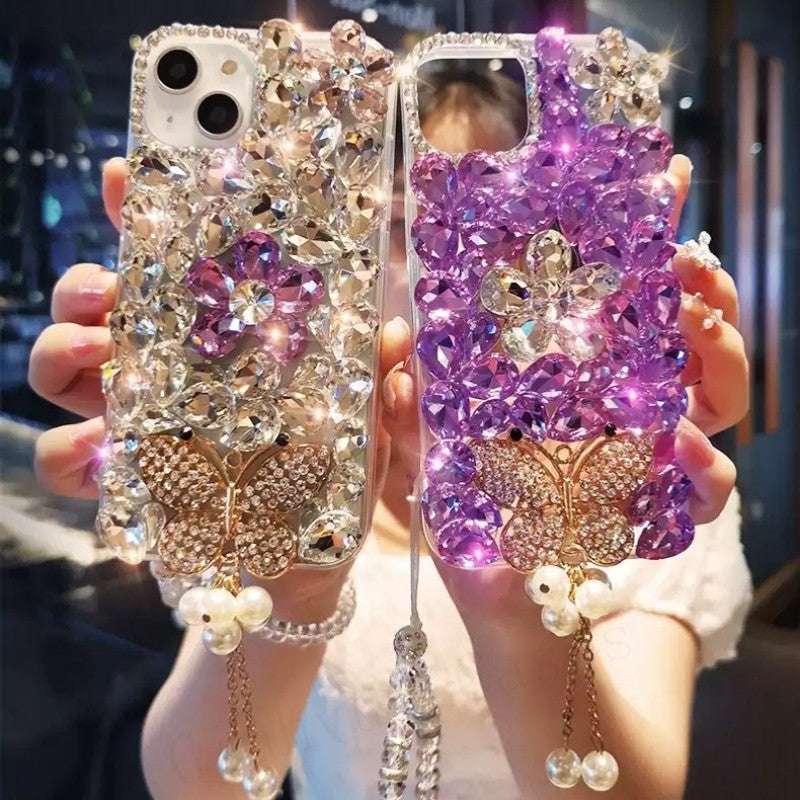 RAMODO Ethereal Wings Diamond Butterfly Case