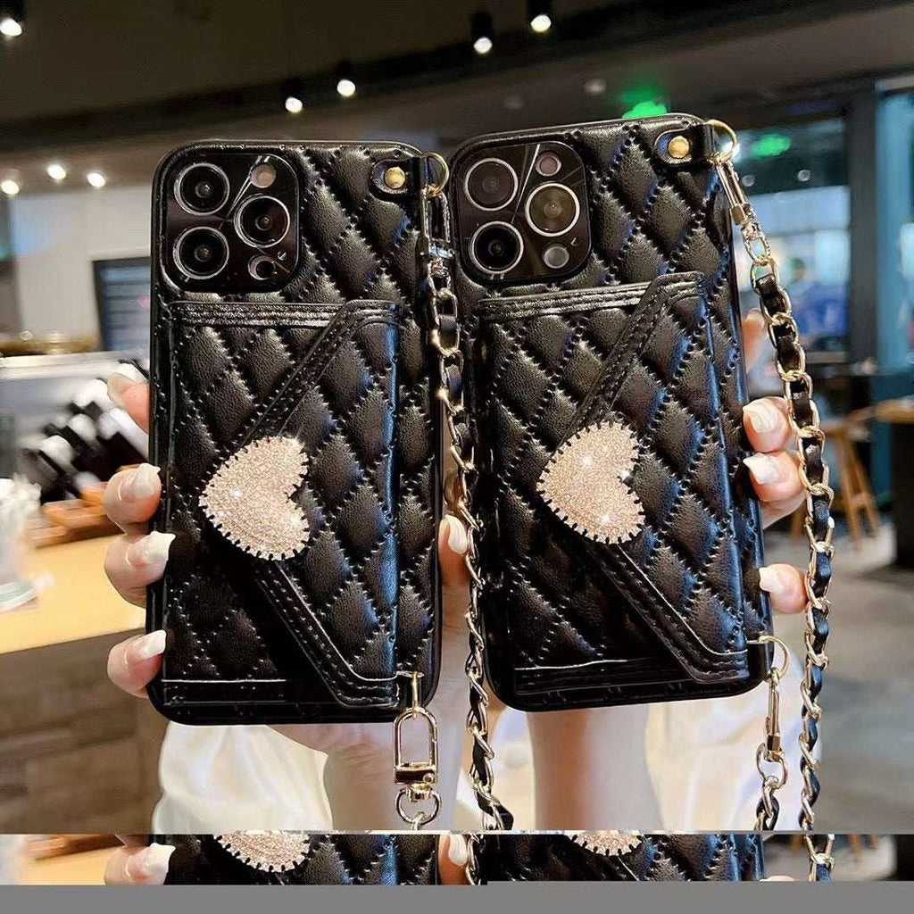 RAMODO Love Diamond Messenger Phone Case