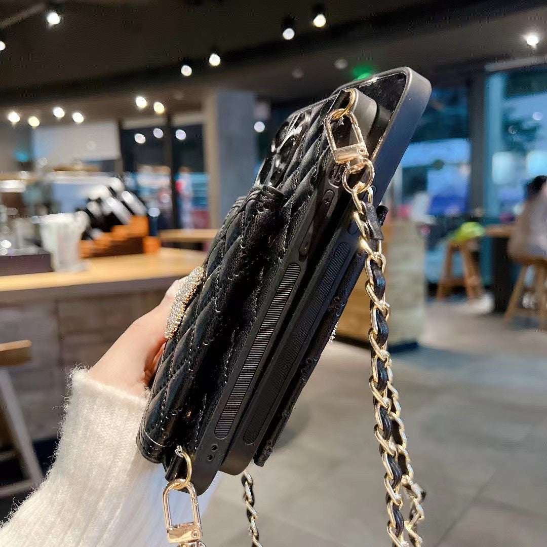 RAMODO Love Diamond Messenger Phone Case