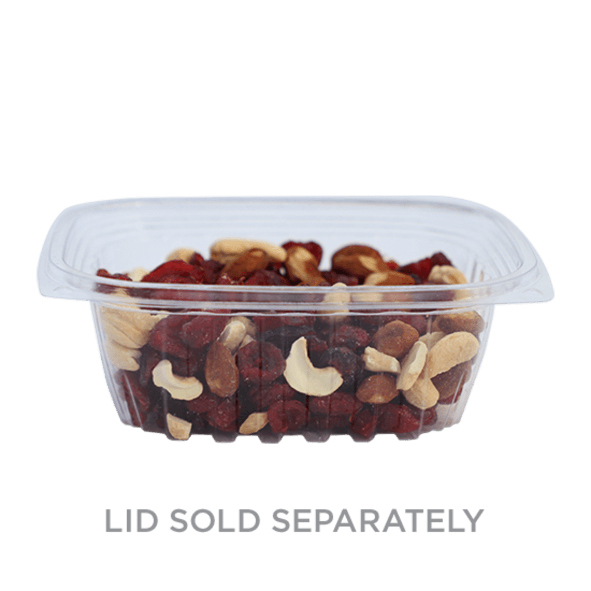 World Centric 12 oz Rectangular Deli, Clear (QTY:900)