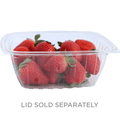 World Centric 32 oz Rectangular Deli, Clear (QTY:600)