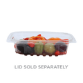 World Centric 8 oz Rectangular Deli, Clear (QTY:900)