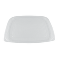 World Centric Compostable PLA Lid for 24-32 oz Rectangular Deli Containers, Clear (QTY 600), SKU RDL-CS-24
