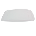 World Centric LID PLA - 48-64 oz Rectangular Delis, Clear (QTY:400)