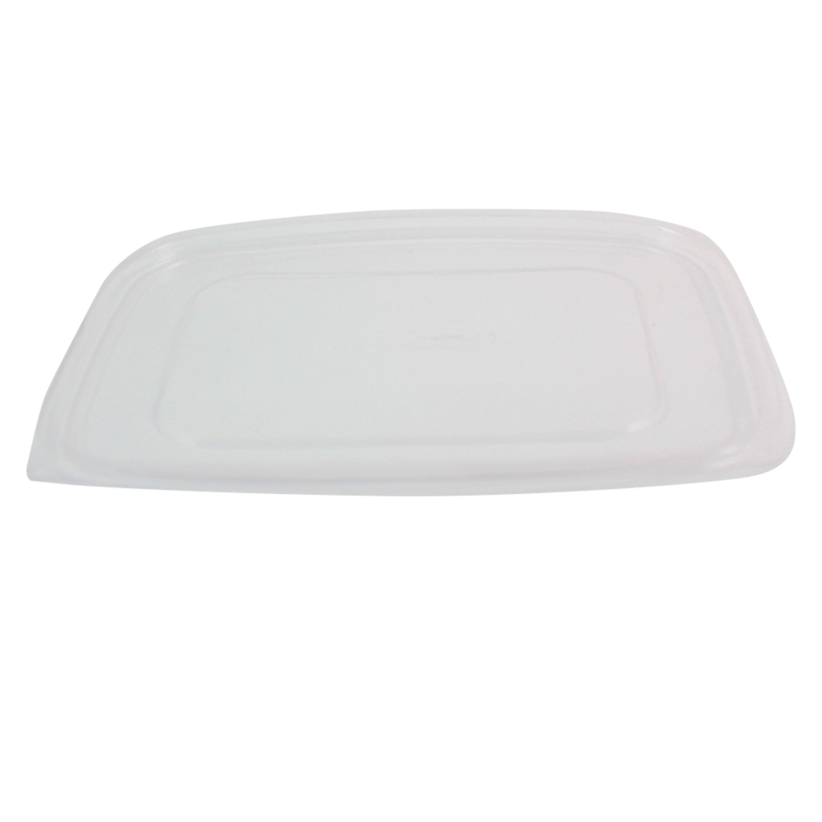 World Centric LID PLA - 48-64 oz Rectangular Delis, Clear (QTY:400)