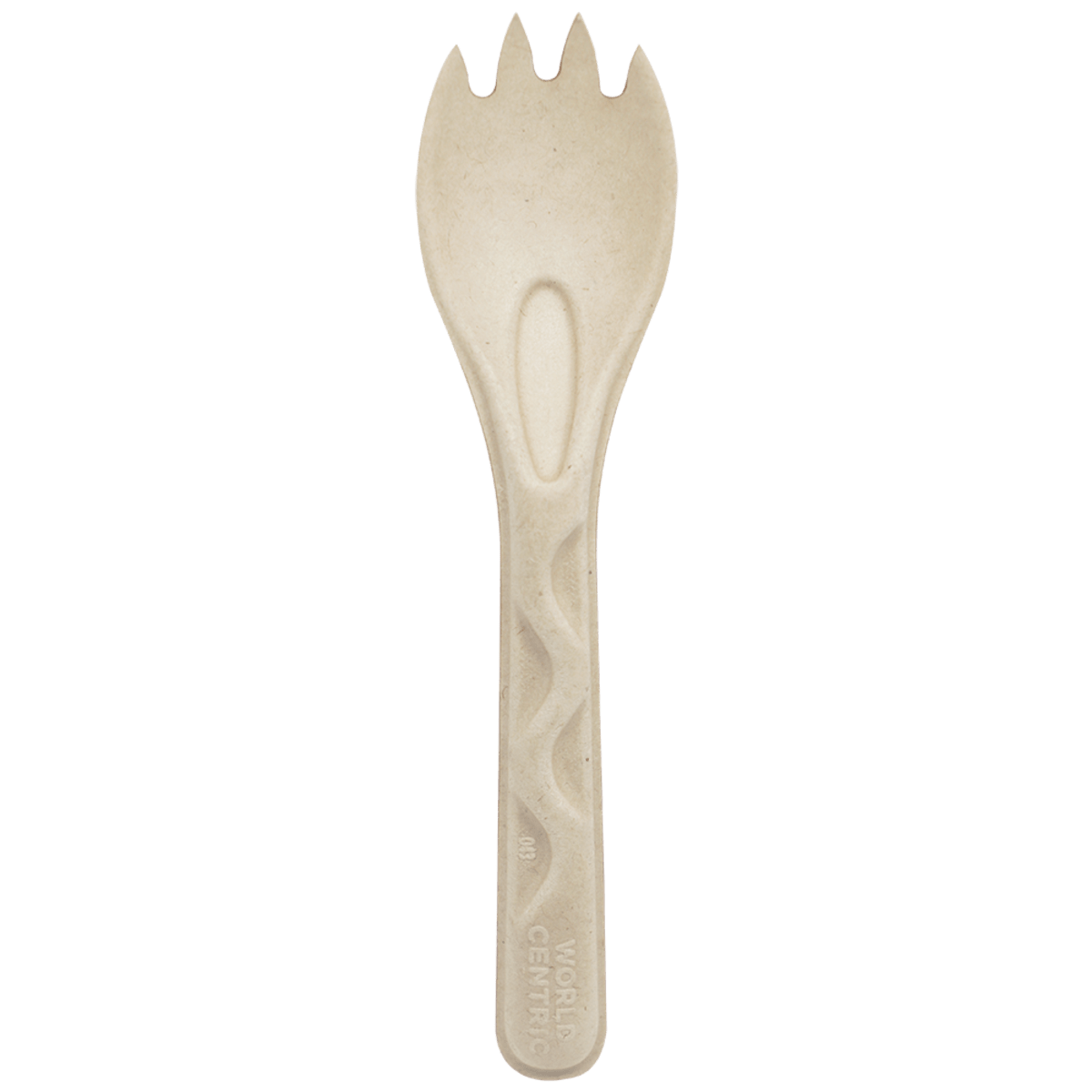 World Centric 6" Fiber Spork (QTY:1000)