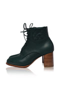 Fashion Leather Booties: High Heel Shoes by Rising Mara