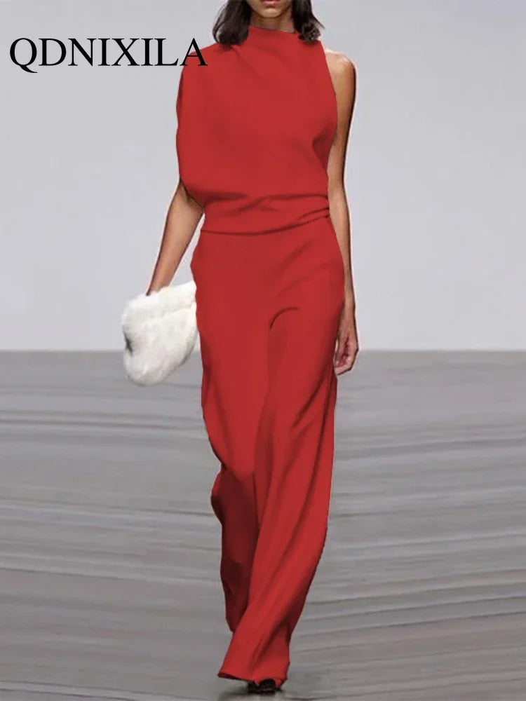 Fashion Icon Wide Leg Jumpsuit