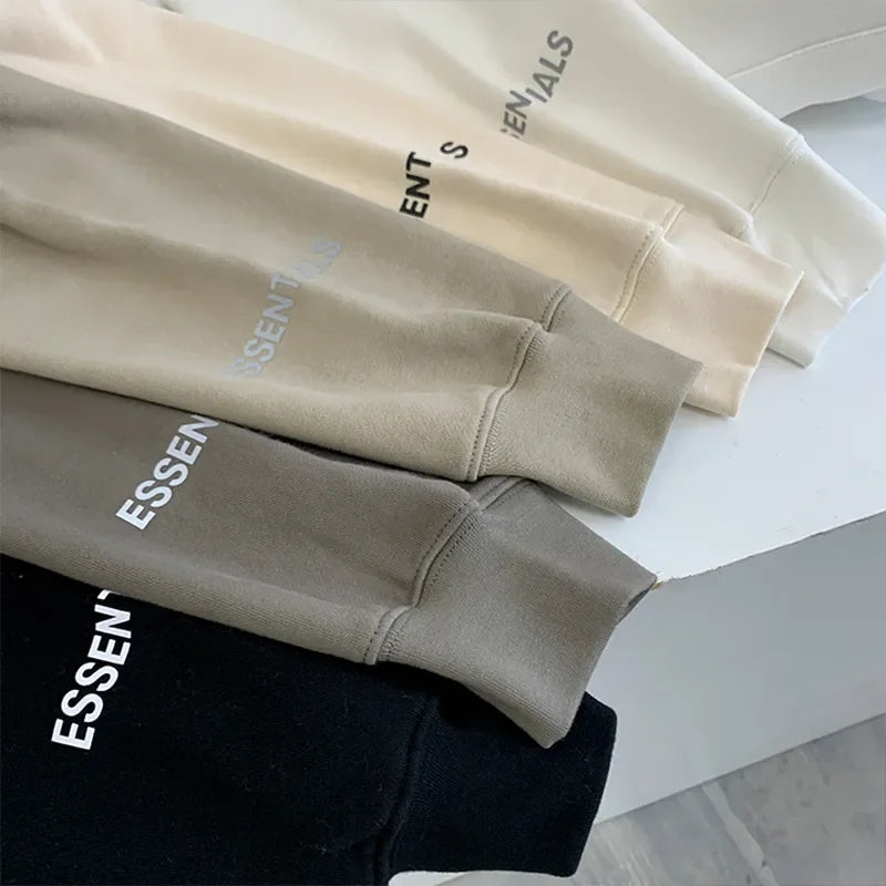 ESSENTIALS Fleece Oversized Hoodie Pullover