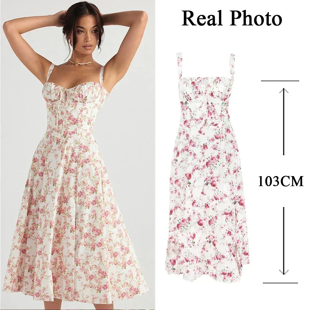 Polished Princess Midi Dress
