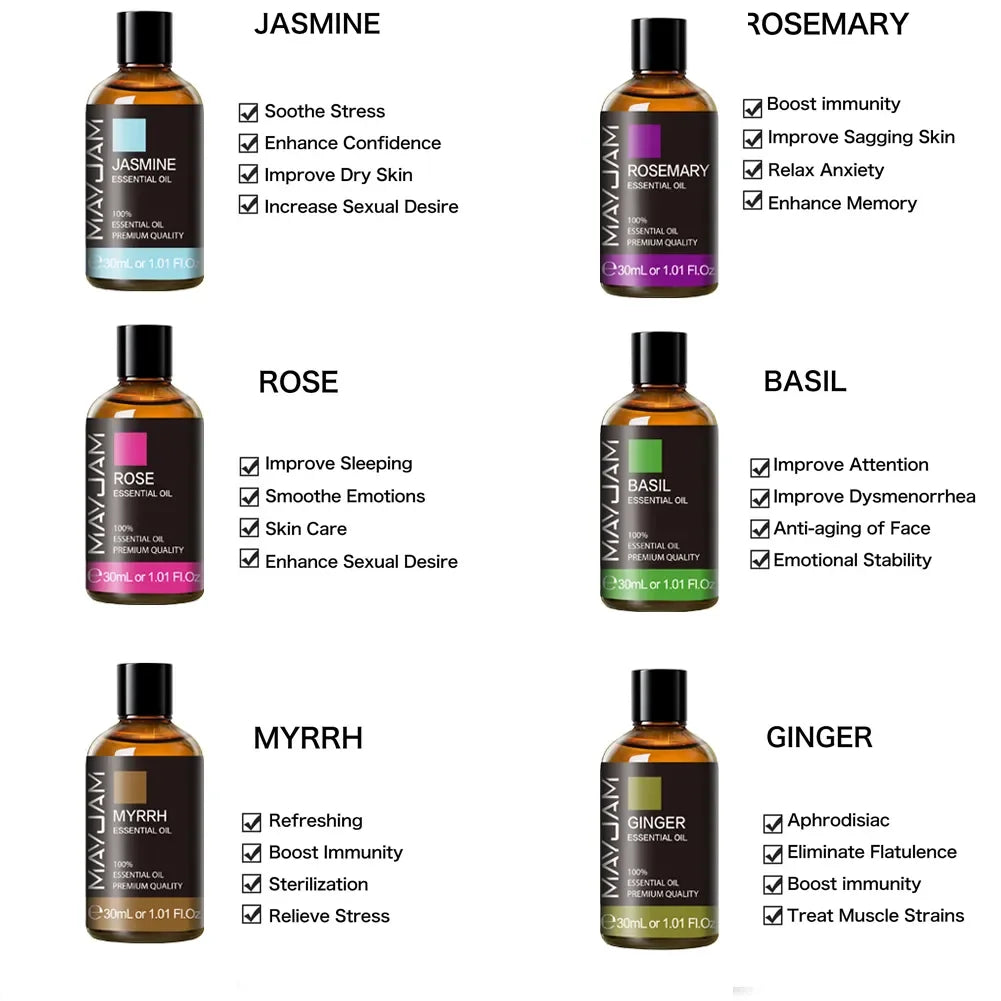 Natural Essential Oil Collection