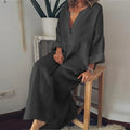 Resort Vibes Cotton Linen Dress