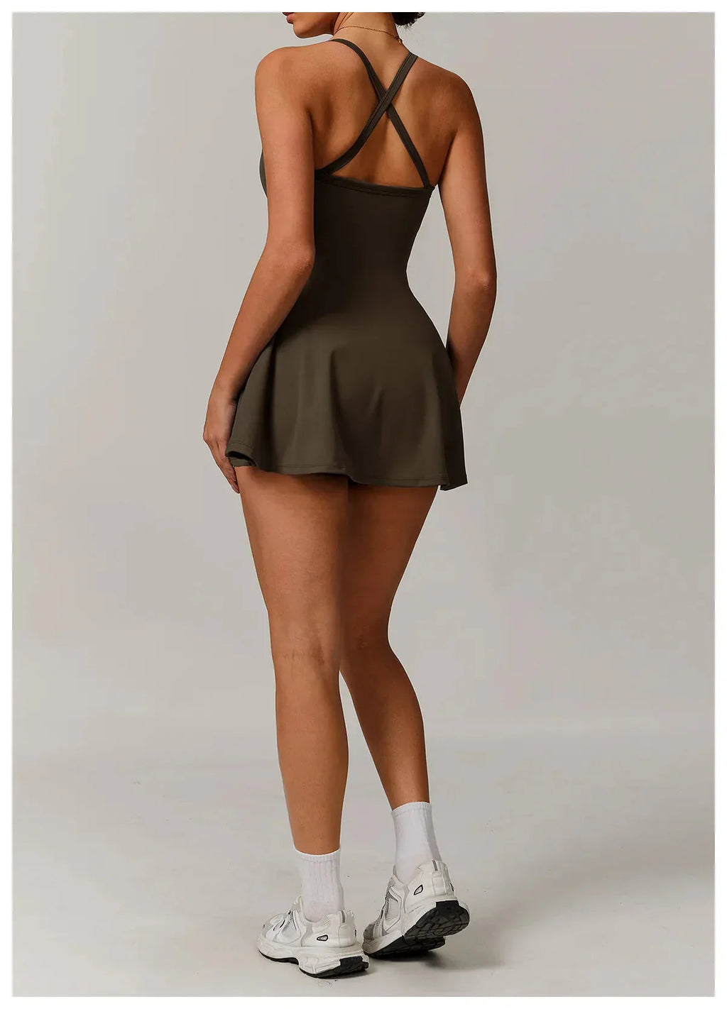 Tennis Crossback Push Up Dress