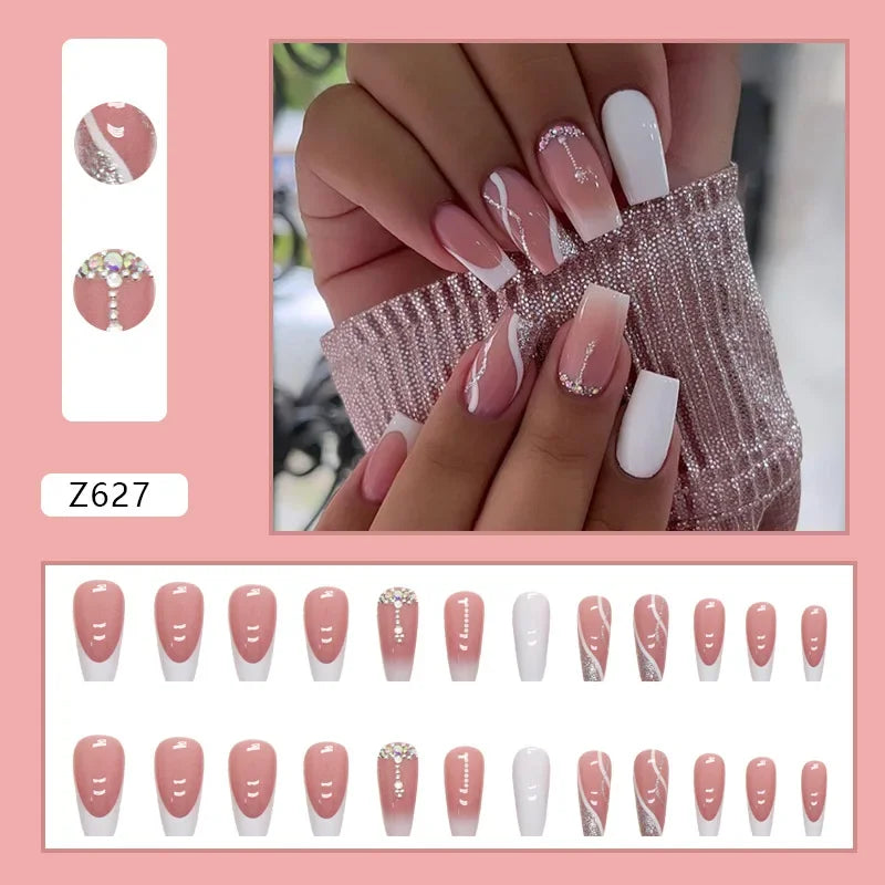 Romantic Heart Wearable Nail Art