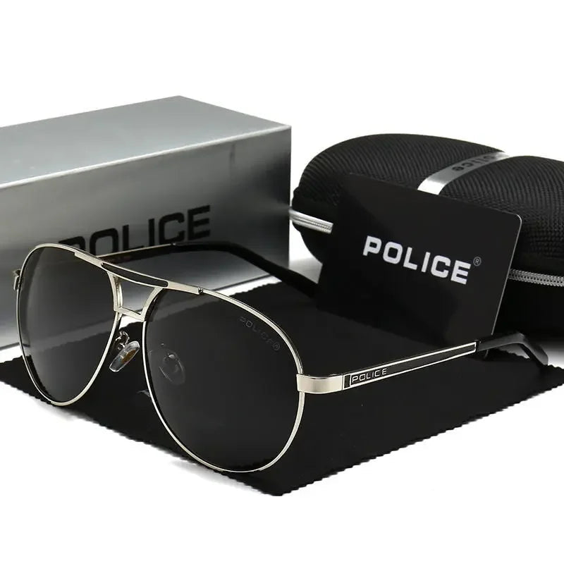 LUXMAN POLICE Driving Sunglasses Polarized UV400