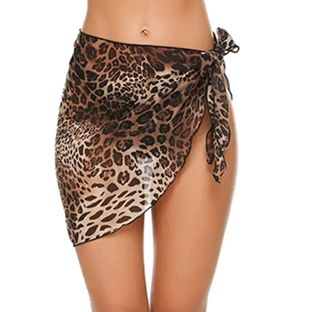 Sassy Slit Sarong Coverup