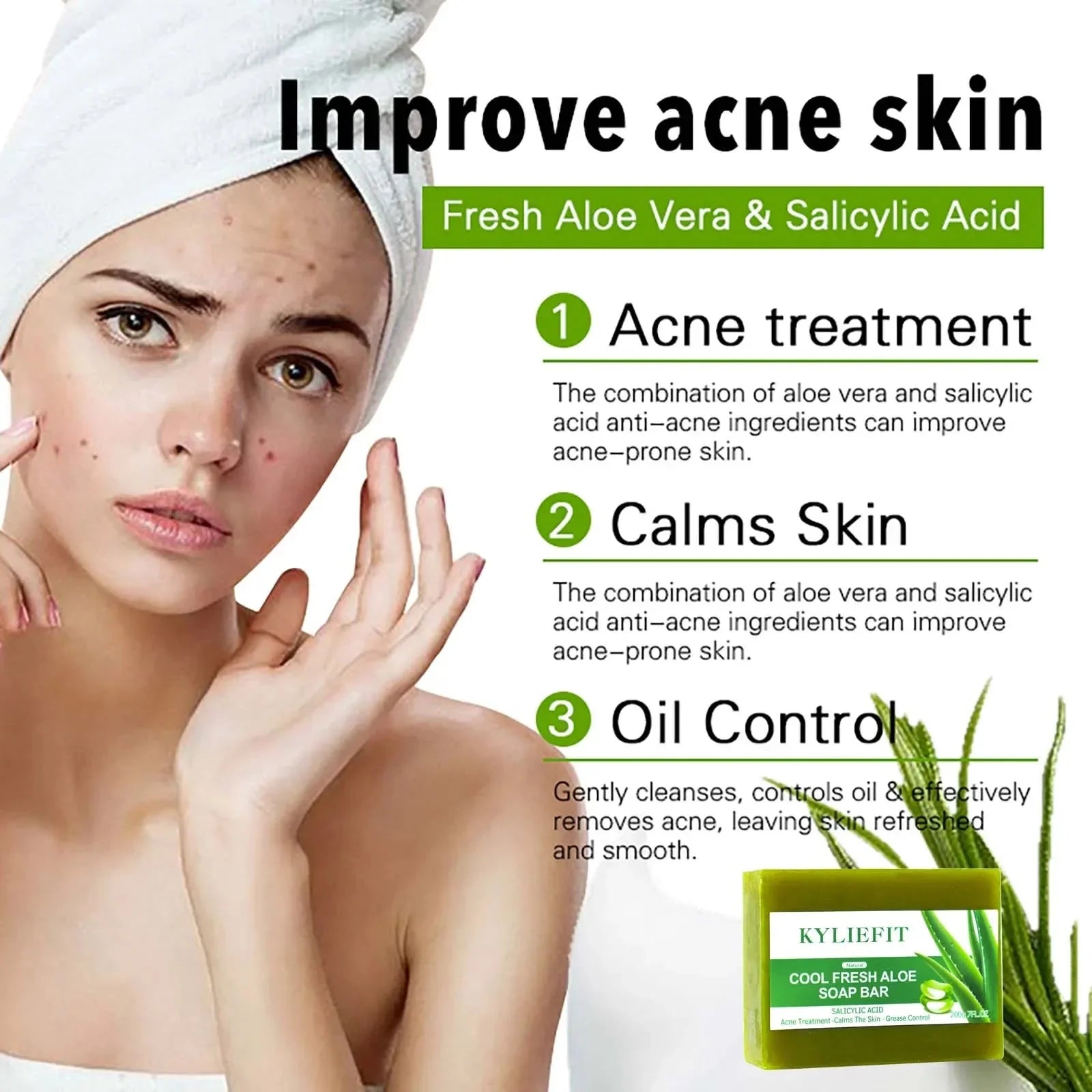 Natural Vanilla & Aloe Perfect Combination Scrub, With 10% AHA, Spots Treatment
