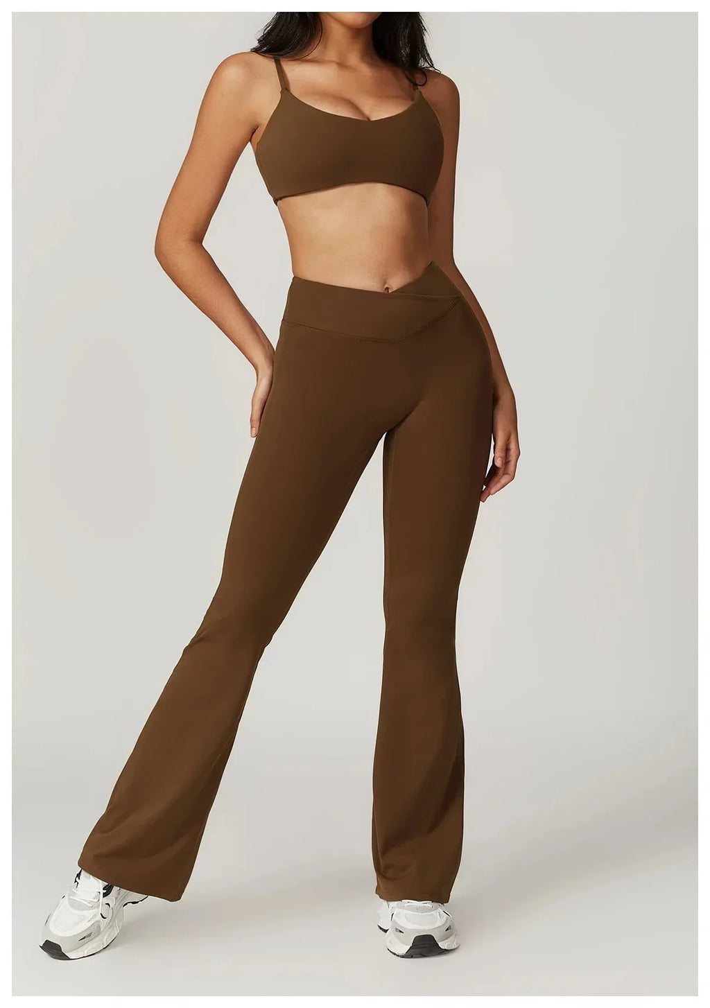 Lucid High Waist Flare Leg Yoga Set