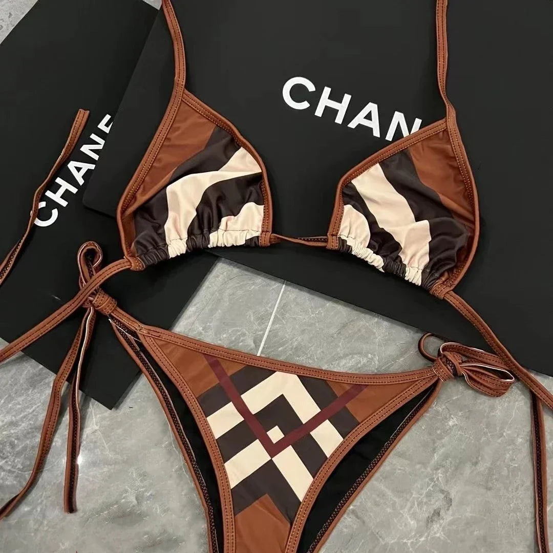 Luxury Design Summer Bikini 2 Piece Set