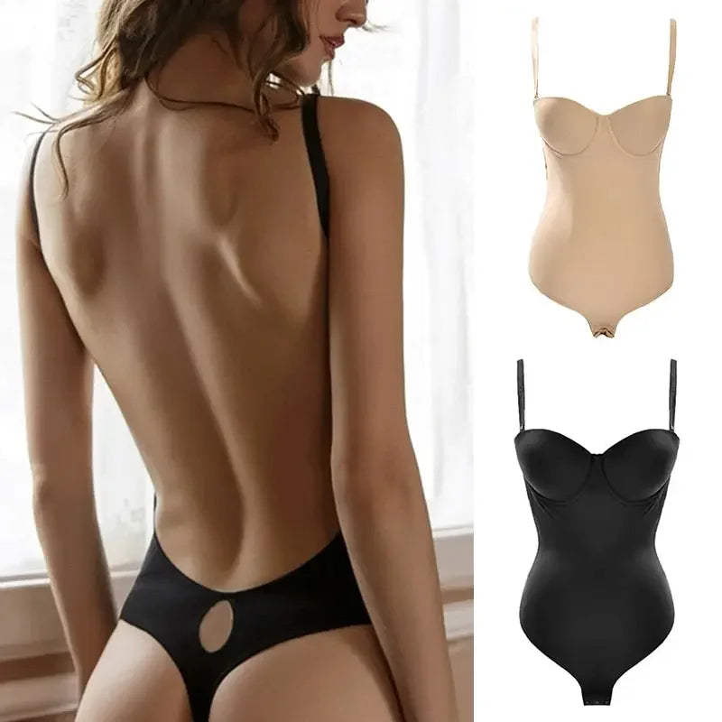 Backless Shaper Bra With Corset