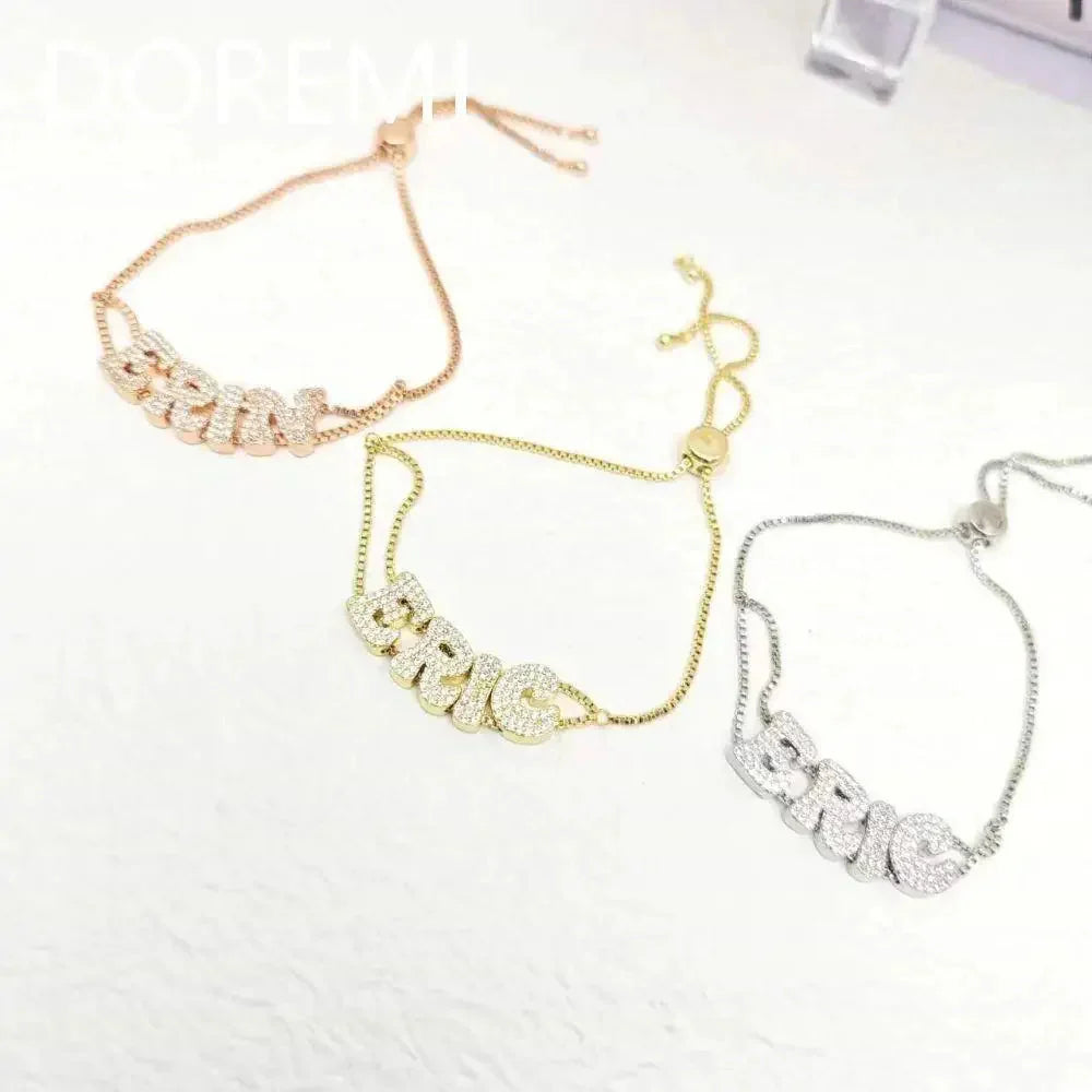 Luxlife Customized Name Bracelets