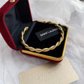 Lux SS Twist Bracelet