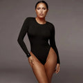 Fall Classic Long Sleeve Streetwear Bodysuit