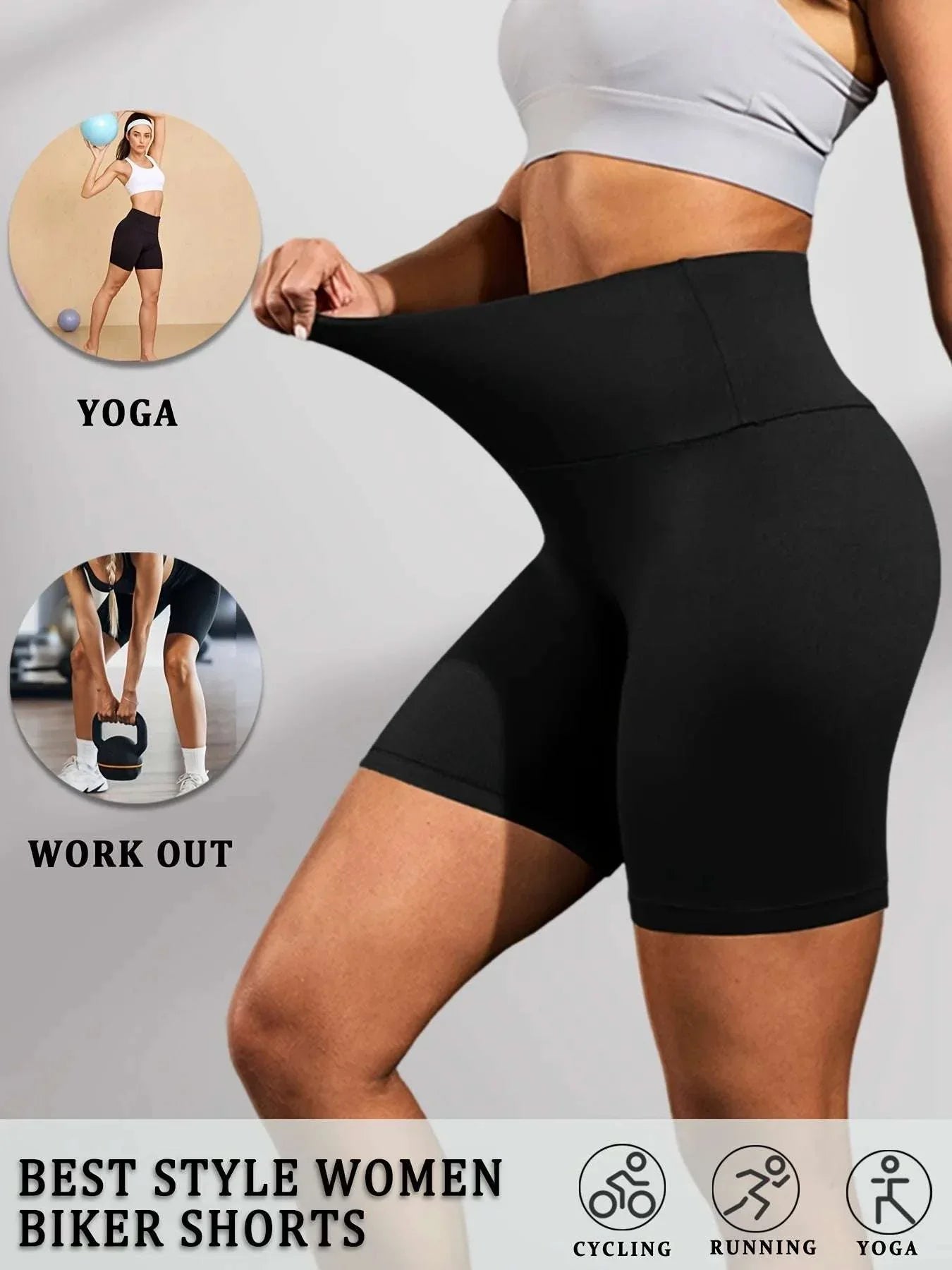 Women Butt Lifting sport short Seamles High Waist Yoga Shorts Breathable Soft Elastic slim shorts woman push up yoga legging
