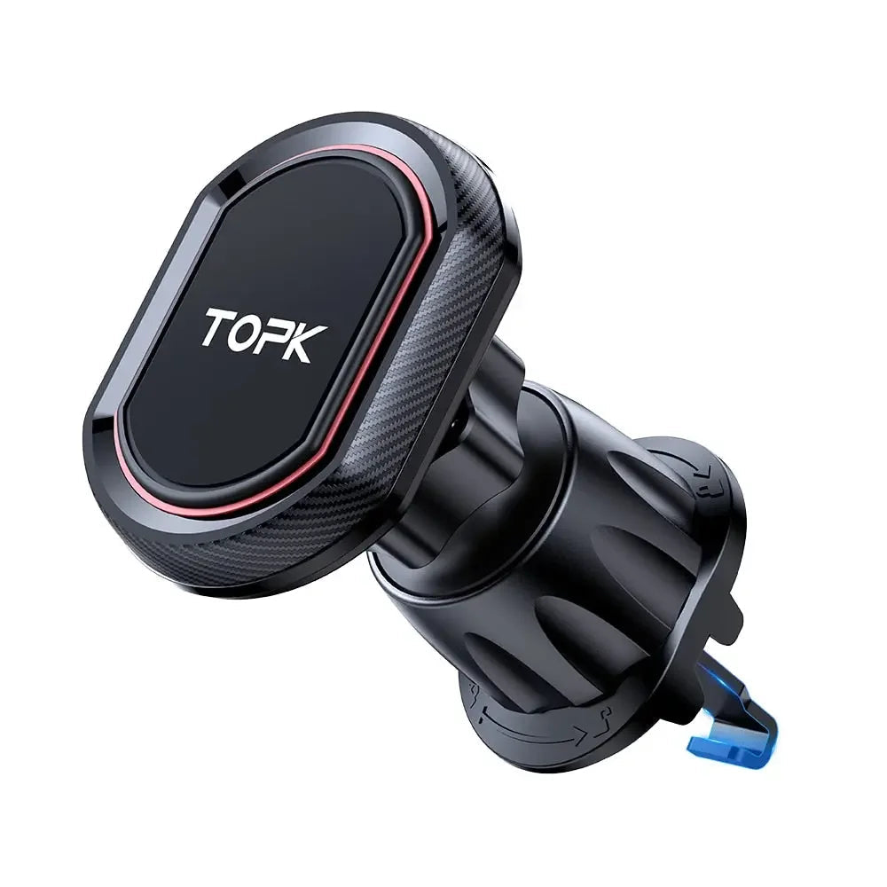 Magnetic Car Phone Holder - 360 Rotation