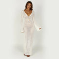 Long Knit Beach Dress