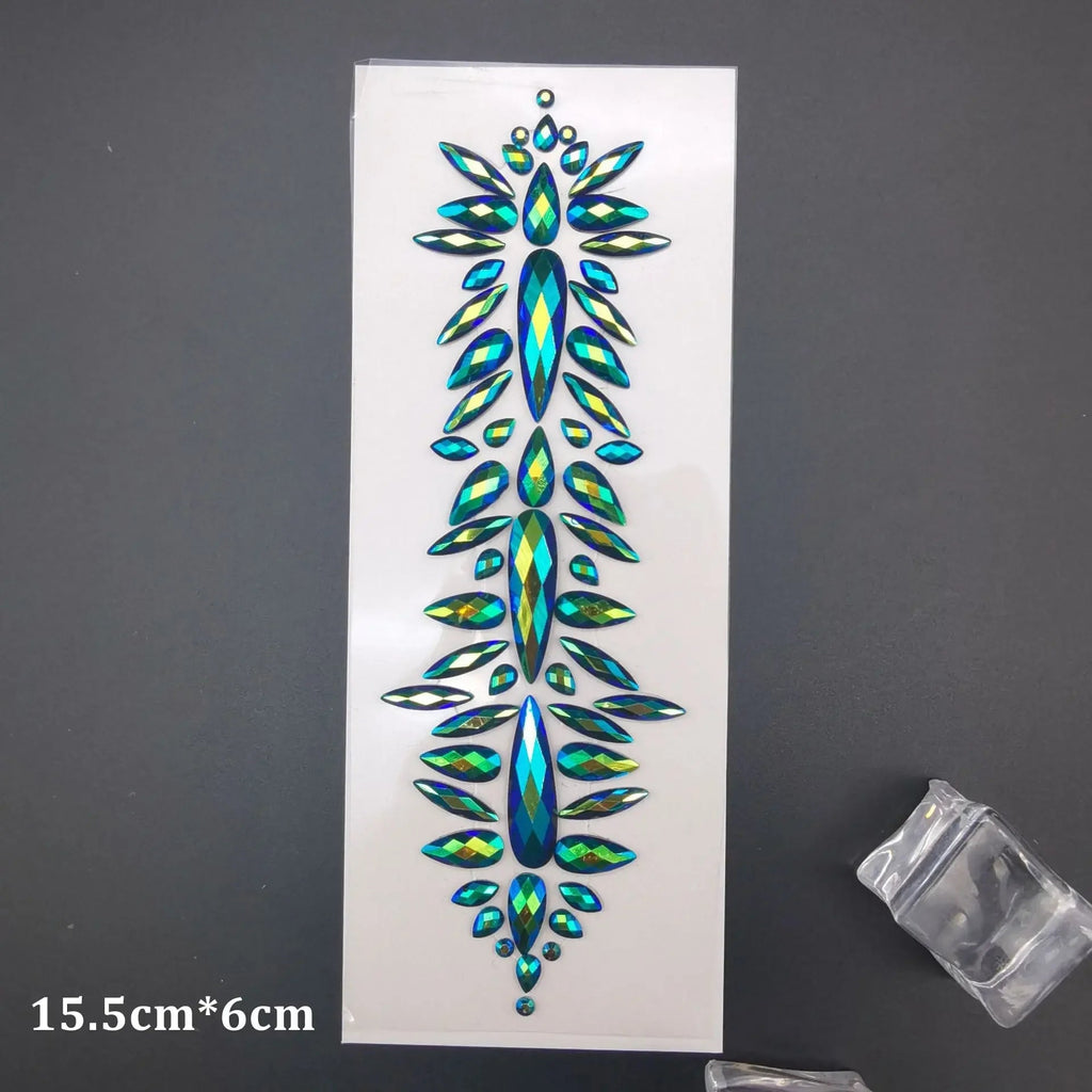 EDM 3D Crystal Stickers