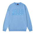 Malibu Pink Oversized Cotton Long Sleeve Sweatshirt