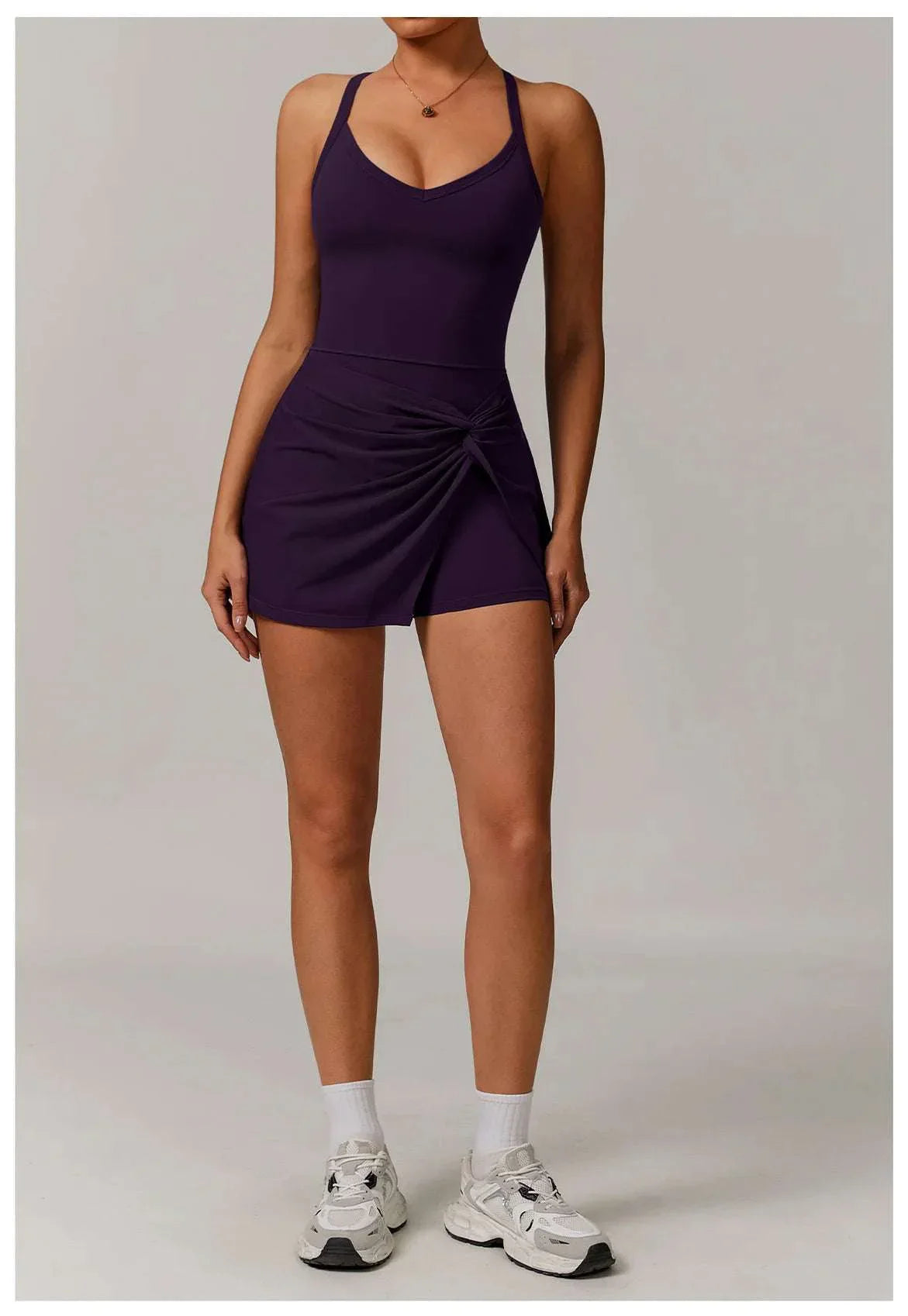 Tennis Crossback Push Up Dress