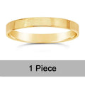 LOVE 14K Gold 2.25mm Flat Ring