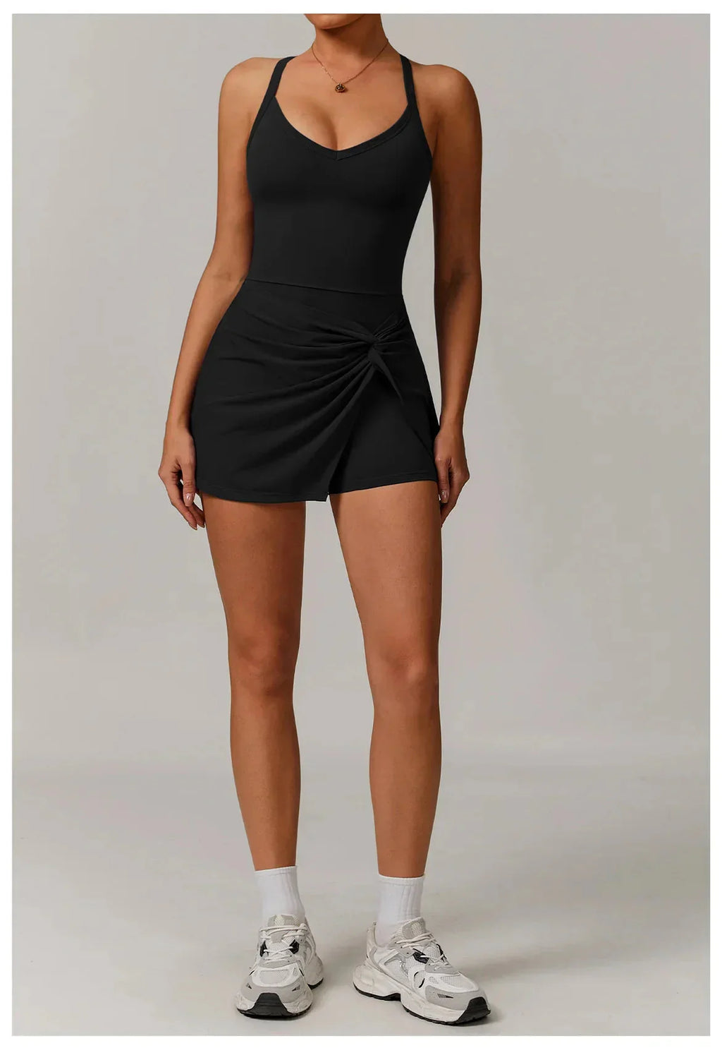 Tennis Crossback Push Up Dress