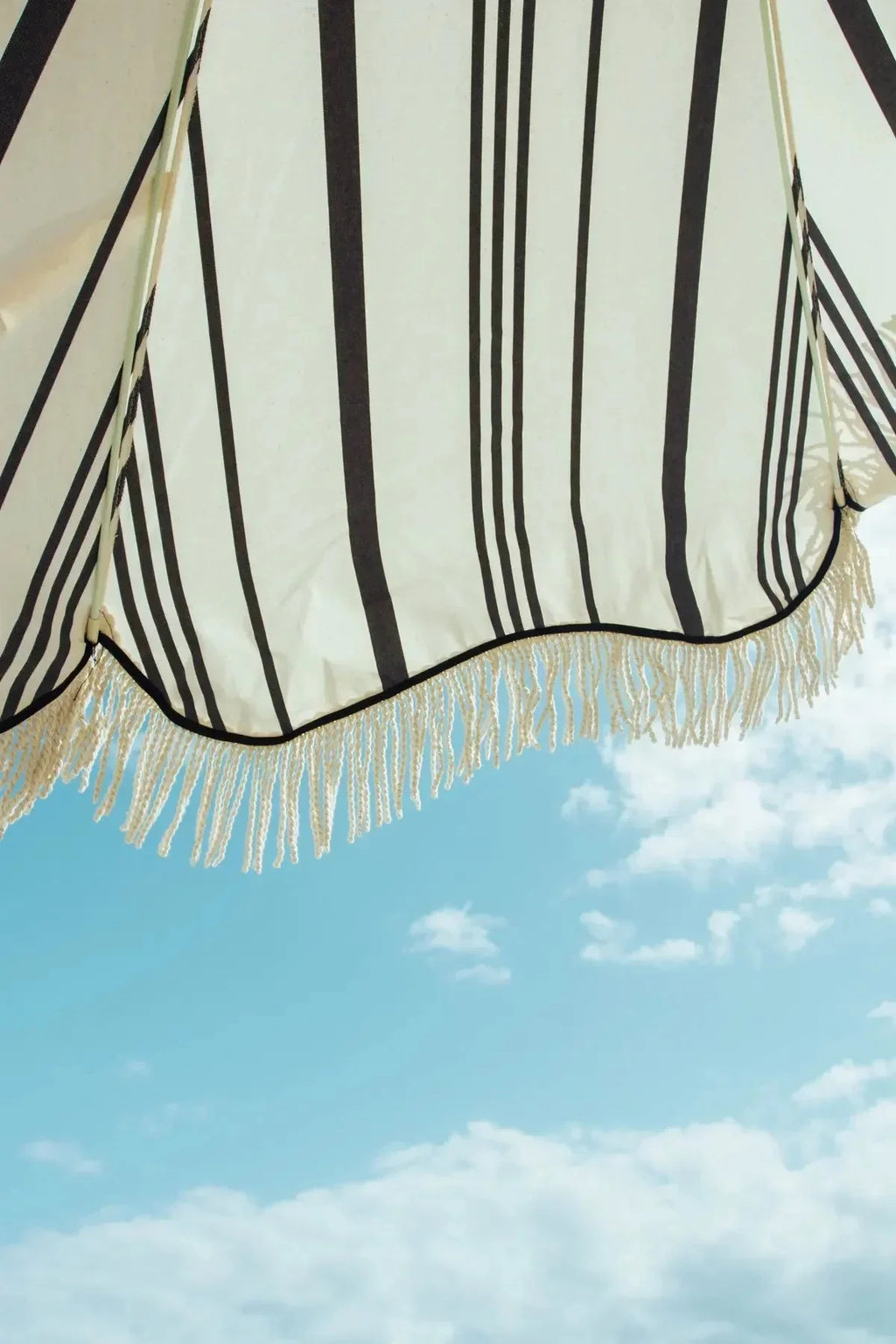 Portable BohoFringe Beach Umbrella